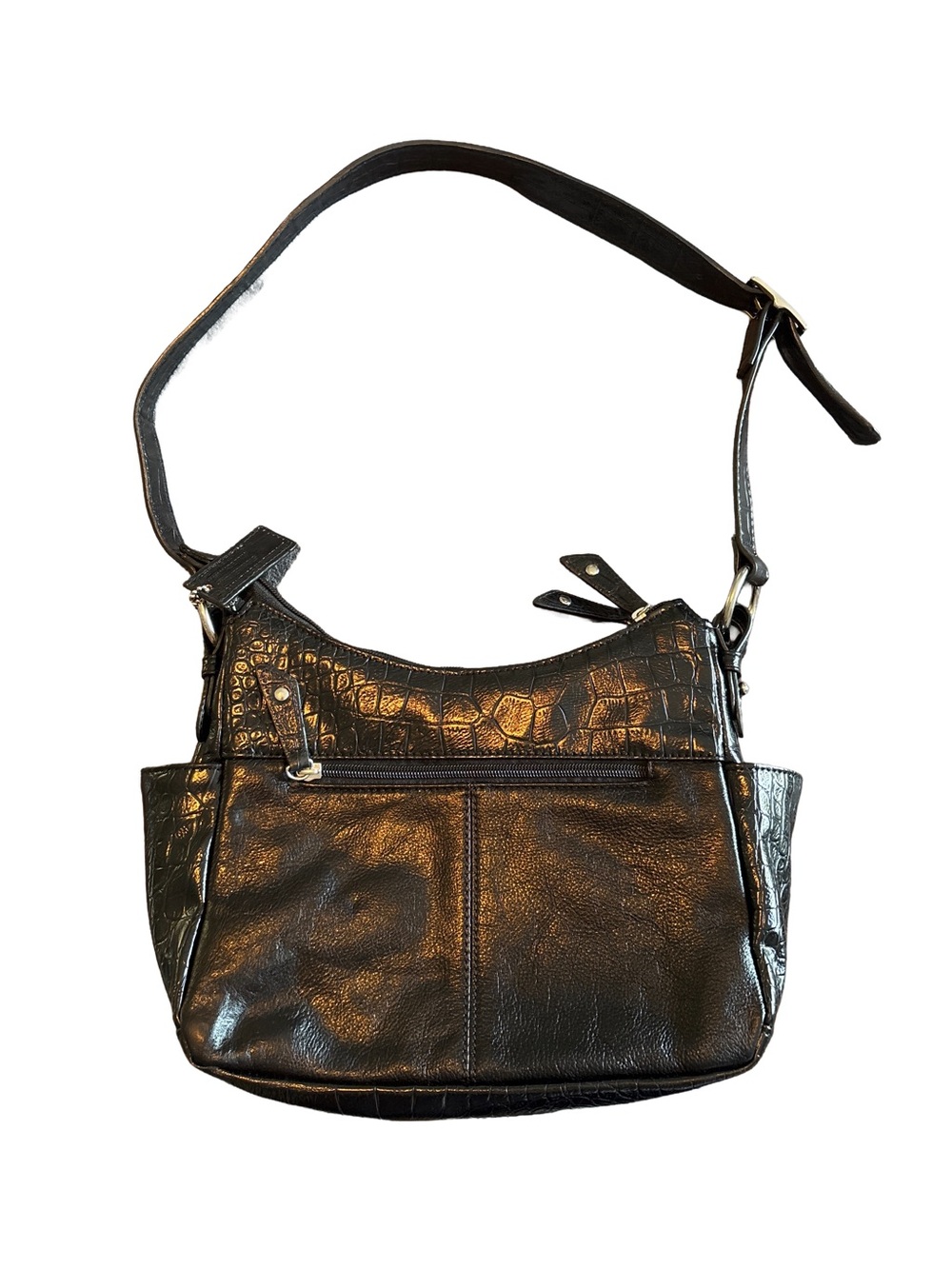 Vintage Naturalizer Multi-Color Patchwork Leather Shoulder Bag - Picture 2 of 9